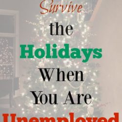 Surviving the Holidays Unemployed