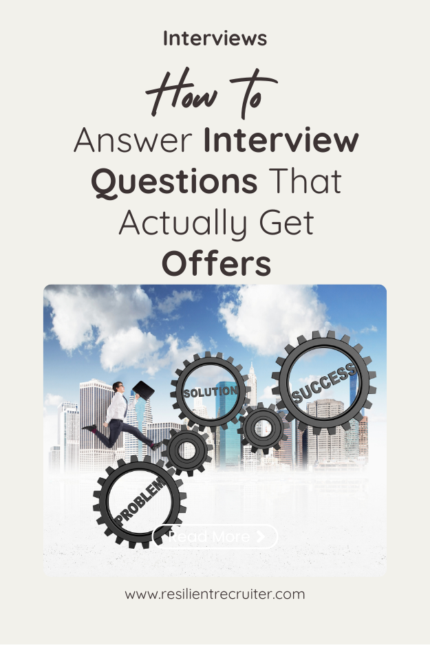 How to Answer Interview Questions That Actually Get Offers
