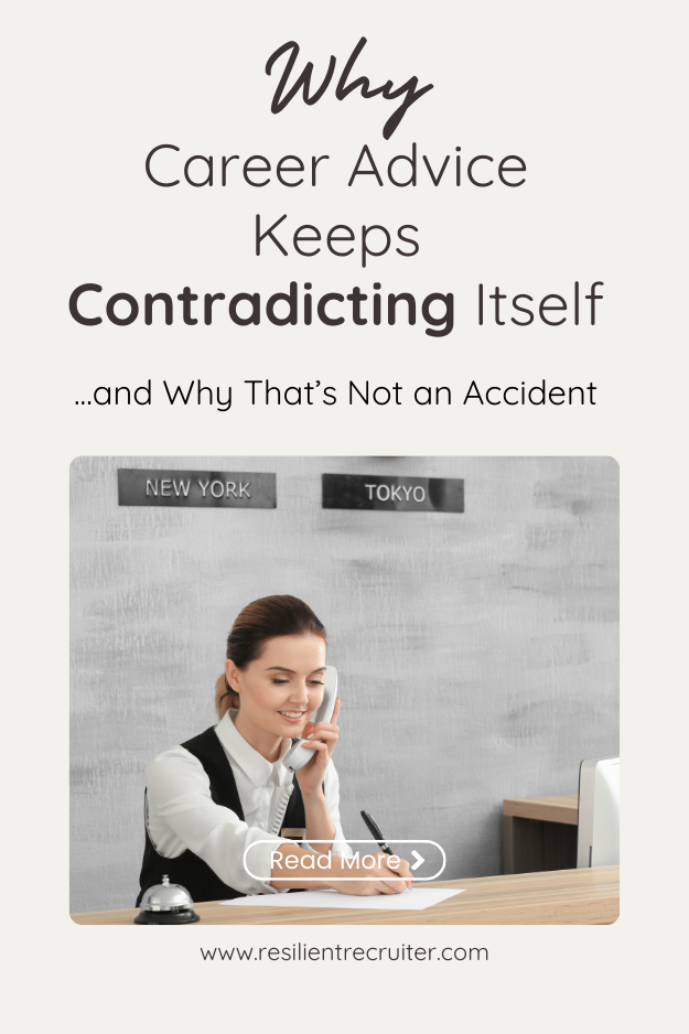 Why Career Advice Keeps Contradicting Itself...and Why That's Not an Accident.