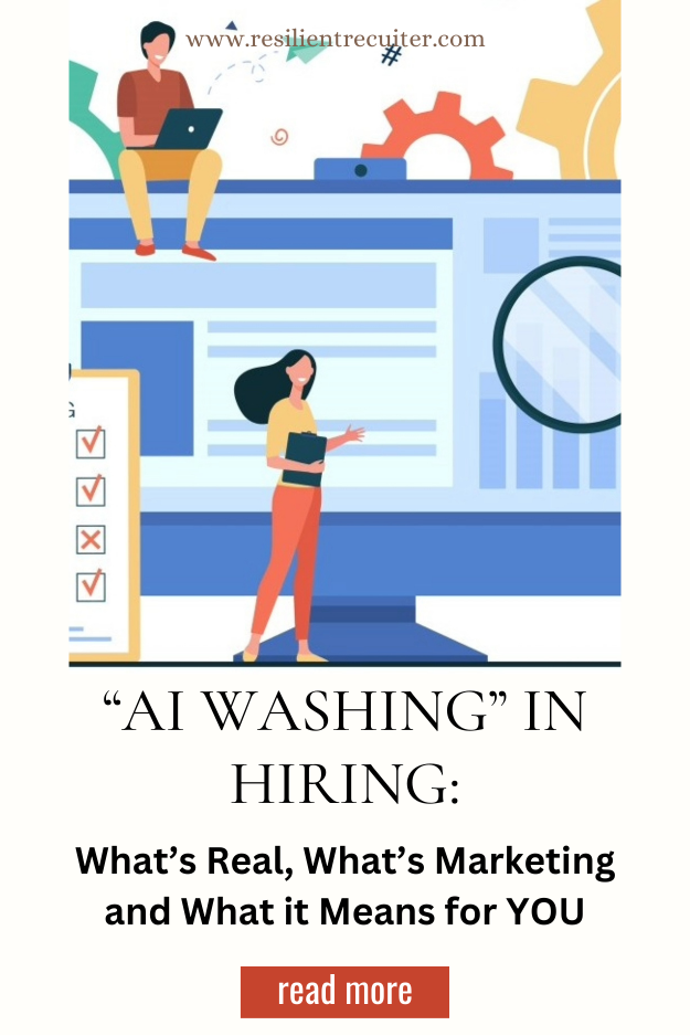 AI Washing in Hiring:  What's Real, What's Marketing and What it Means for You
