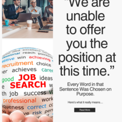 We are unable to offer you the position at this time. Every word in that sentence was chosen on purpose.