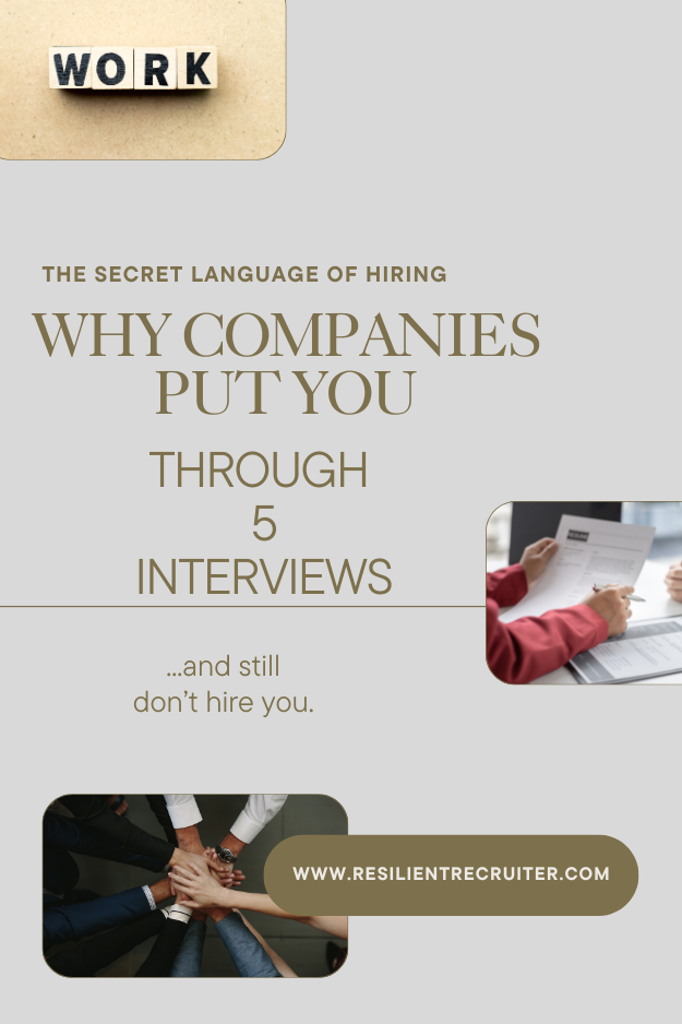 Why companies put you through 5 interviews and still don't hire you.