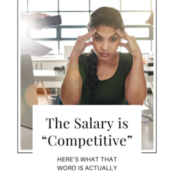 The salary is competitive. Here's what that word is actually covering for.